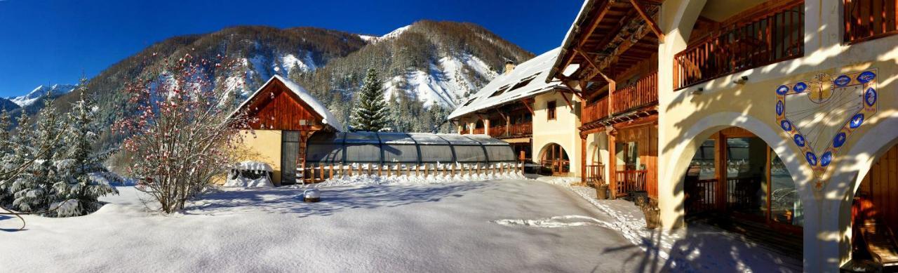 Hôtel&Spa La Ferme de l'Izoard Arvieux Exterior foto